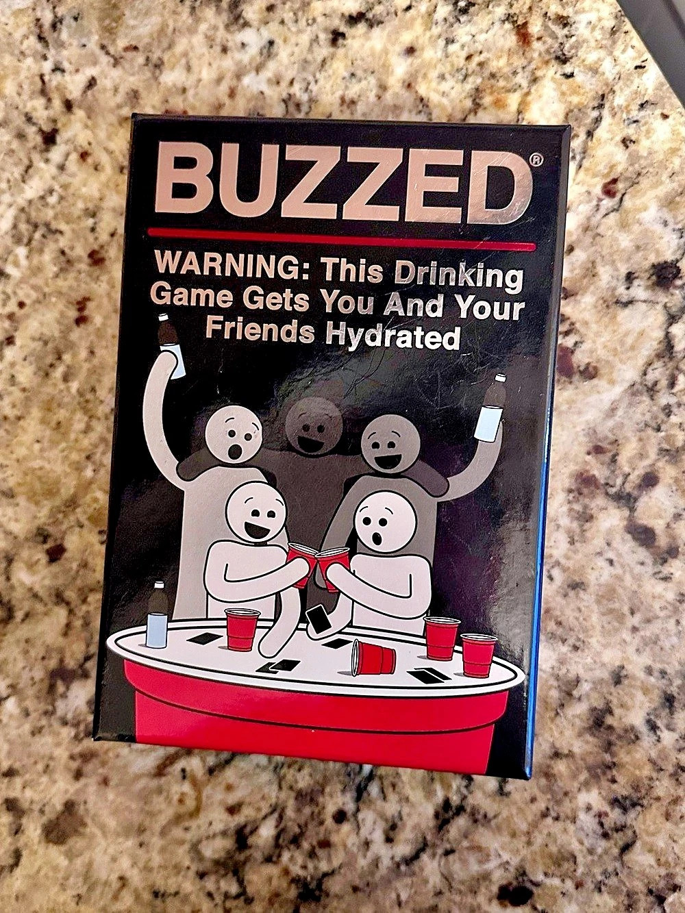 Buzzed Adult Drinking Game Card Game Party